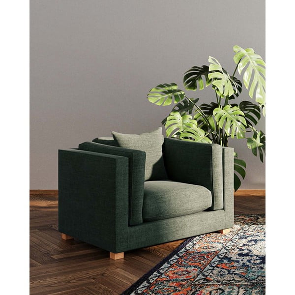 Poltrona relax verde Pomo - Ame Yens-image-1