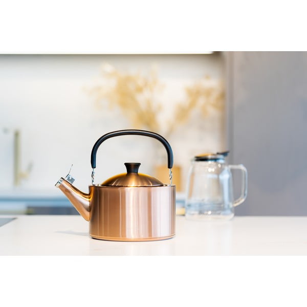 Bollitore color rame in acciaio inox 1,5 l Diamante – Vialli Design-image-4