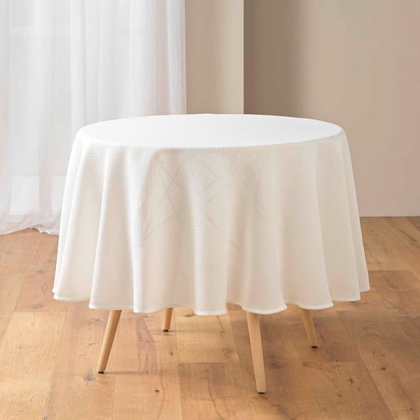 Tovaglia in jacquard ø 180 cm Stella – douceur d'intérieur