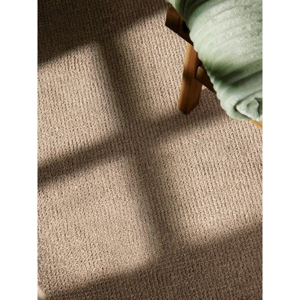 Tappeto rotondo beige in lana tessuto a mano ø 160 cm Greenwich – Ted Baker-image-3