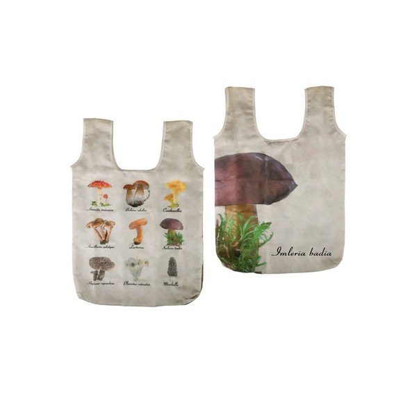 Borsa pieghevole con stampa di funghi - Esschert Design-image-2