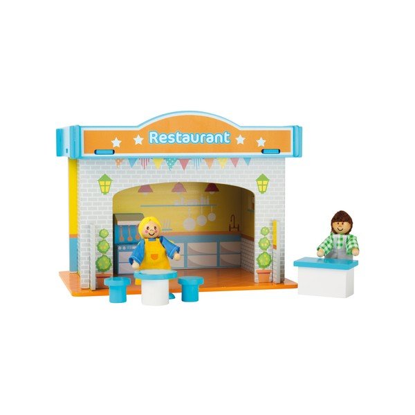 Ristorante con casetta in legno per bambini - Legler