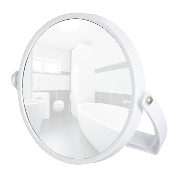 Specchio cosmetico bianco da terra , ø 16,5 cm Noale - Wenko