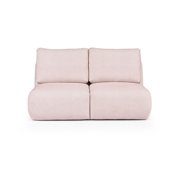 Divano rosa chiaro rivestito in bouclé 164 cm Mirel – Rodier