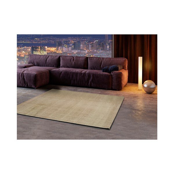 Tappeto Feel Liso Beige, 140 x 200 cm - Universal-image-1