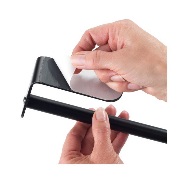 Supporto a parete nero per asciugamani da cucina Nio - Wenko-image-3