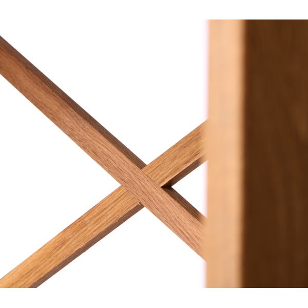 Scaffale effetto rovere colore naturale 70x87 cm X-Shelf - Unique Furniture-image-3