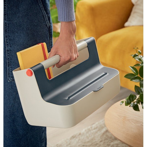 Scatola portatile grigia con organizzatore Cosy - Leitz-image-2