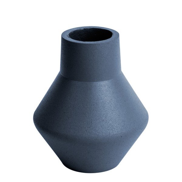 Modrá váza PT LIVING Nimble Angled, ⌀ 9 cm