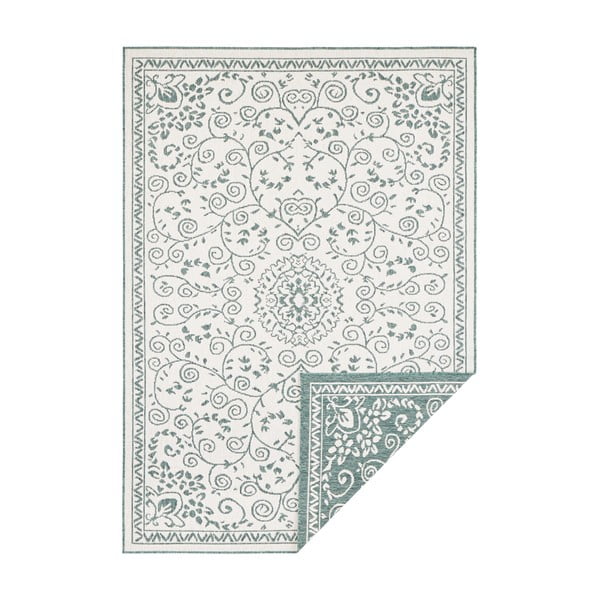 Tappeto da esterno verde e crema , 200 x 290 cm Leyte - NORTHRUGS