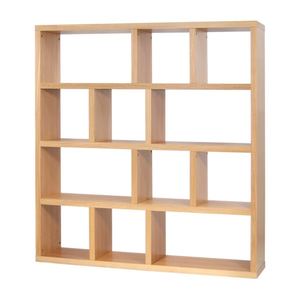 Libreria color legno effetto rovere 150x159 cm Berlin - TemaHome-image-2