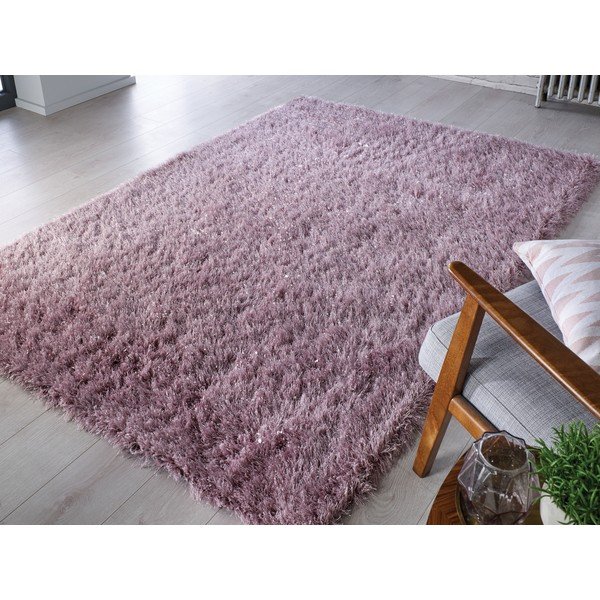 Tappeto viola Dazzle Mauve, 120 x 170 cm - Flair Rugs-image-1