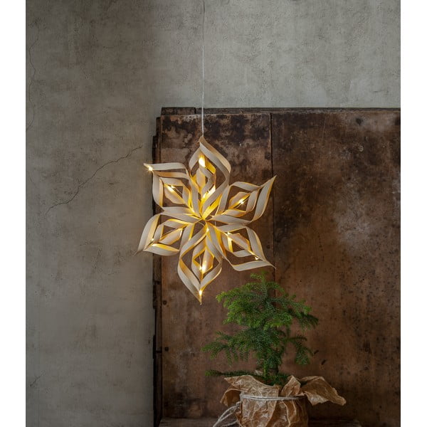 Decorazione luminosa con motivo natalizio in colore oro Bella - Star Trading-image-3