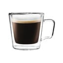Tazze in set per espresso/con parete doppia in vetro 2 pz 80 ml Diva – Vialli Design