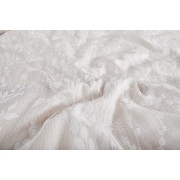 Biancheria da letto singola jacquard beige 140x200 cm Boston - My House-image-2