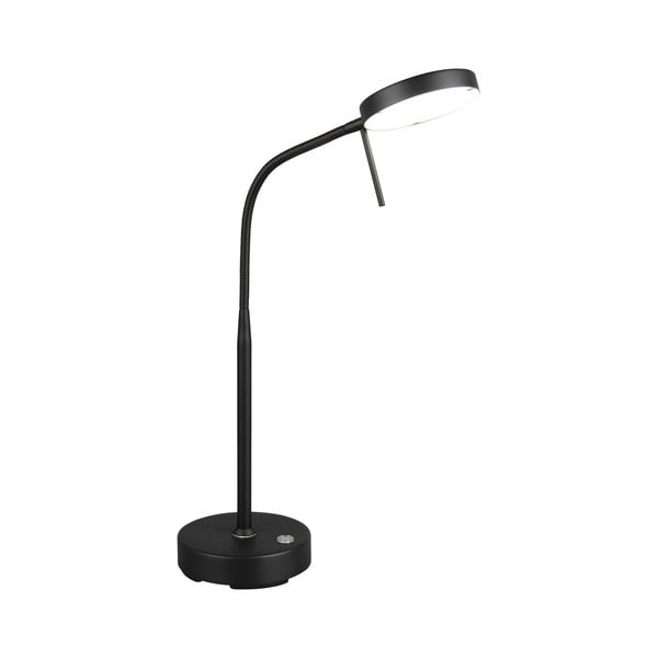 Lampada da tavolo nera (altezza totale 45 cm) Moreno – Trio