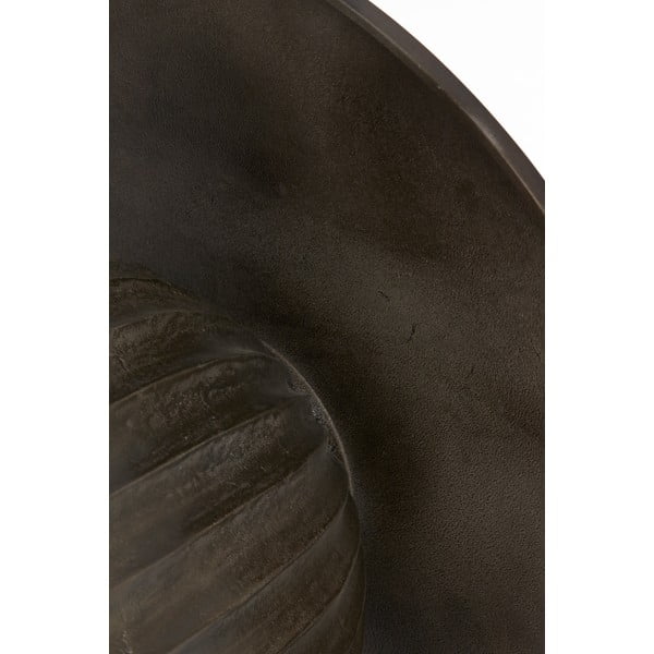 Tavolino rotondo in metallo ø 70 cm Veglia - Light & Living-image-4