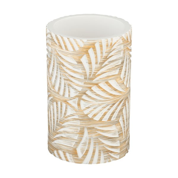 Tazza per spazzolino da denti in poliresina beige Terralba - Wenko-image-1