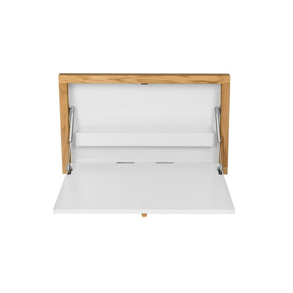 Tavolo inclinabile a parete bianco Brenta - Woodman-image-2