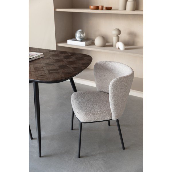 Tavolo da pranzo in teak massiccio 90x180 cm Webster – White Label-image-2