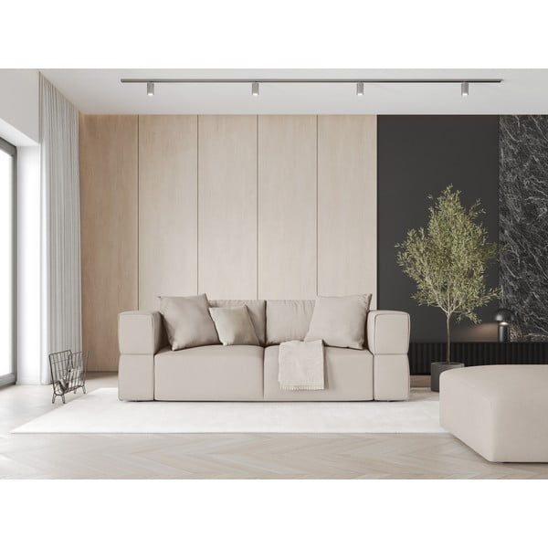 Sgabello beige Esther - Milo Casa-image-4