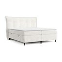 Letto boxspring crema con contenitore 180x200 cm Sinai - Maison de Rêve