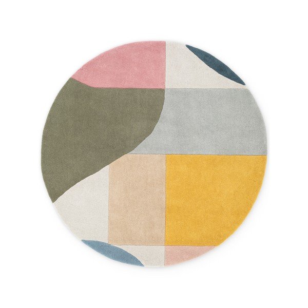Tappeto rotondo in lana tessuto a mano ø 200 cm Westminster Curzon – Ted Baker