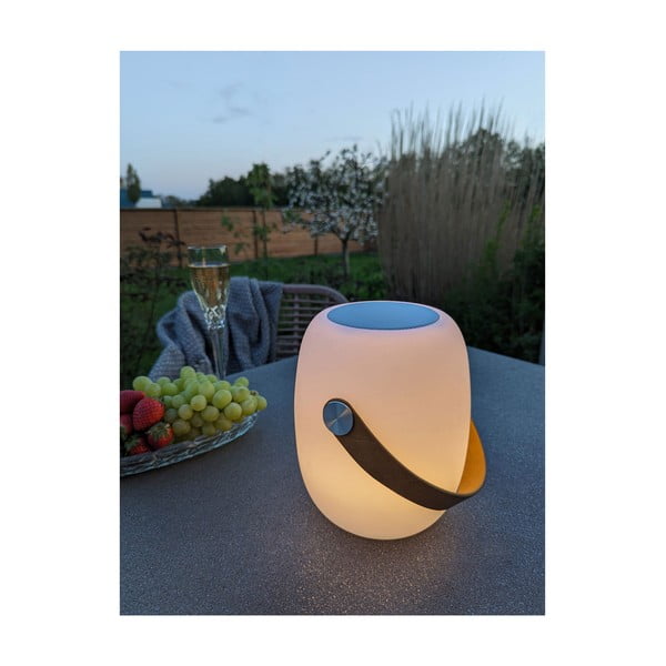 Apparecchio portatile a LED per esterni con timer e altoparlante USB ø 18 cm Cardiff - House Nordic-image-2