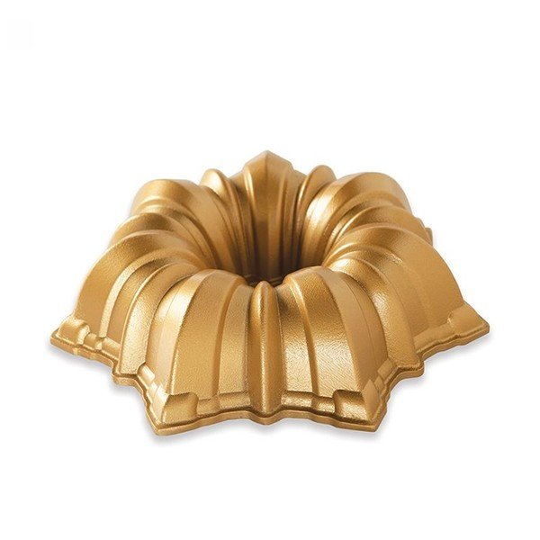 Forma na bábovku ve zlaté barvě Nordic Ware Solera, 1,2 l