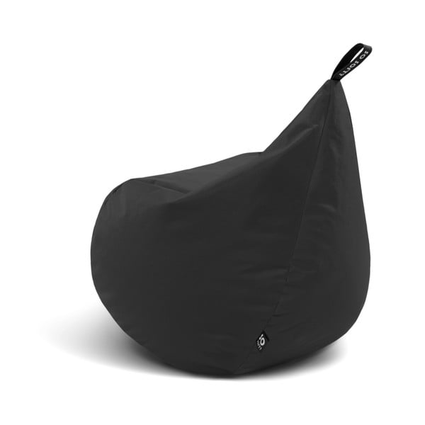 Pouf a sacco per bambini verde Drop M – So Soft?-image-3