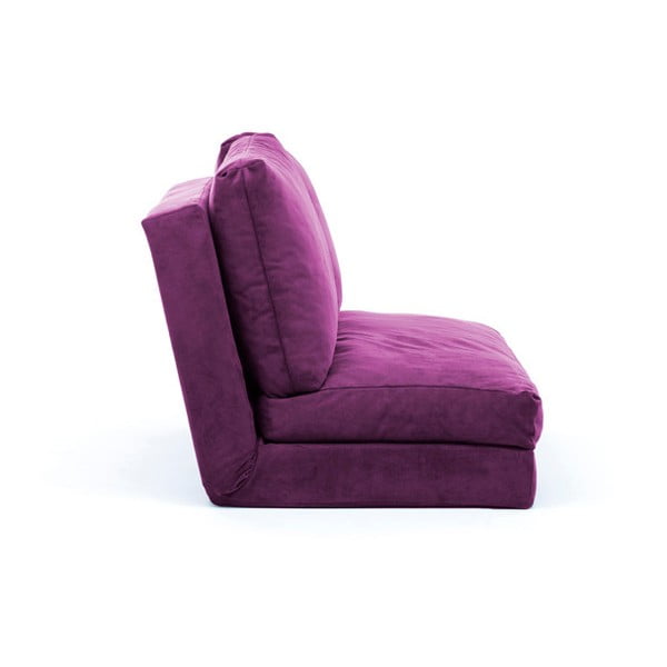 Divano letto viola 120 cm Taida - Balcab Home-image-1