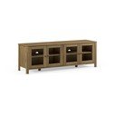 Mobile TV di colore naturale in pino massiccio 150x50x40 cm Alessandra – Marckeric