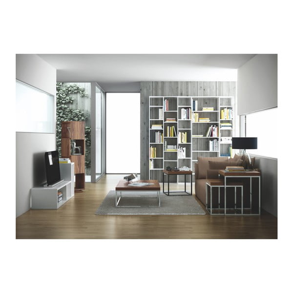 Libreria bianca 216x224 cm Valsa – TemaHome-image-4