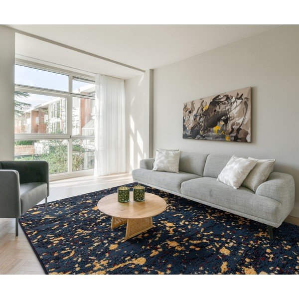 Tappeto blu scuro 160x220 cm Tonio – FD-image-1