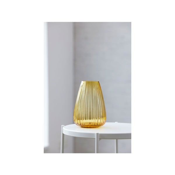Vaso in vetro giallo Kusintha - Bitz-image-3