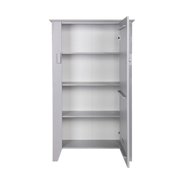 Armadio in legno grigio Gijs - WOOOD-image-1