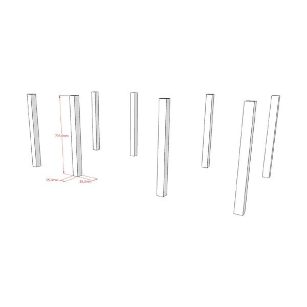 Rialzo per letto Forrest – Vipack-image-2