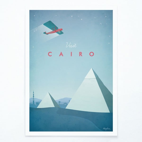 Poster , 30 x 40 cm Cairo - Travelposter