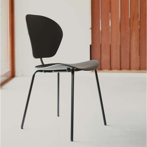 Sedia da pranzo nera The Ocean – Zuiver-image-1