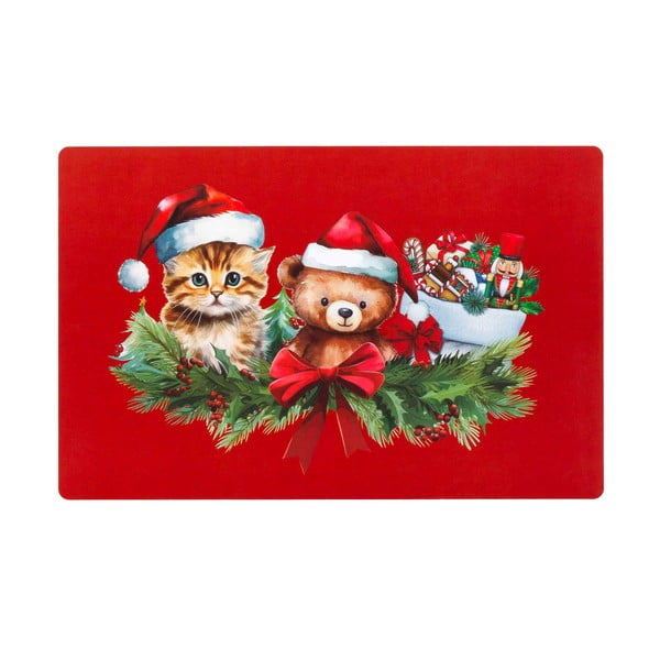 Tovaglietta in plastica a tema natalizio 28,5x44 cm Cadocha – douceur d'intérieur