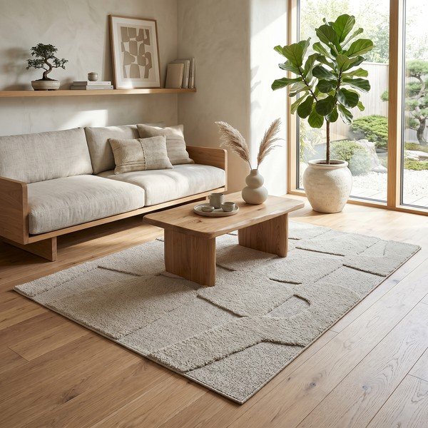 Tappeto beige 120x170 cm Cairo - ESTE-image-2