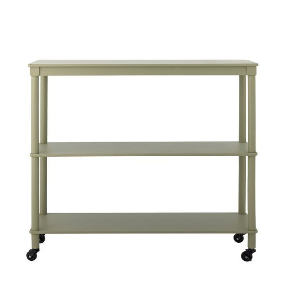 Carrello portaoggetti verde 102x91x36 cm Harald – Bloomingville-image-3