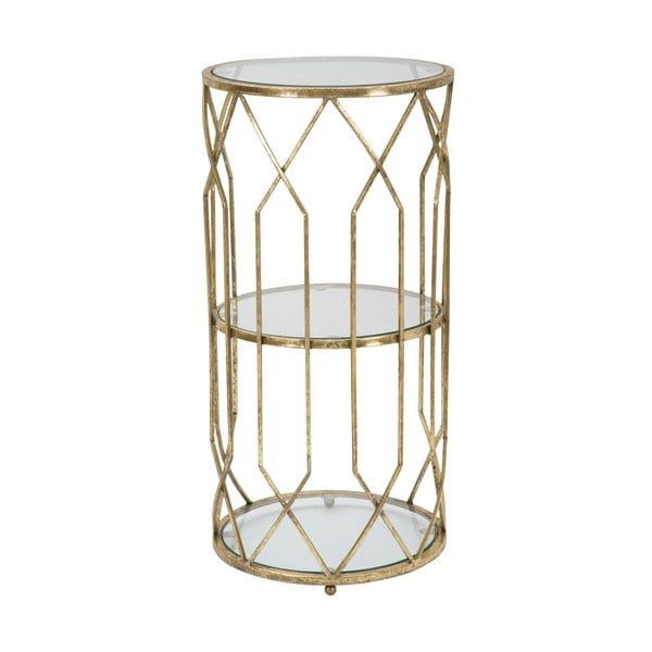 Tavolo rotondo con piano in vetro ø 35 cm Tunisi - Mauro Ferretti-image-3