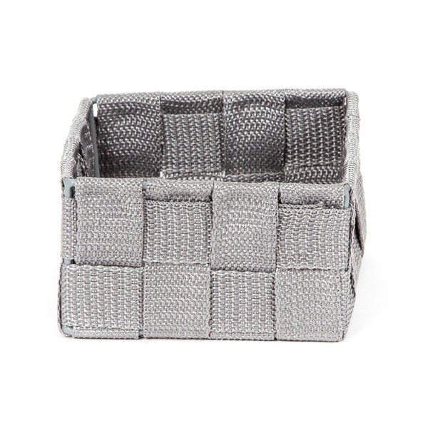 Organizzatore da bagno grigio , 12 x 12 cm Stan - Compactor-image-2