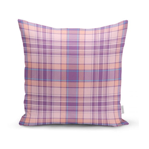 Federa decorativa rosa e viola Flanella, 35 x 55 cm - Minimalist Cushion Covers