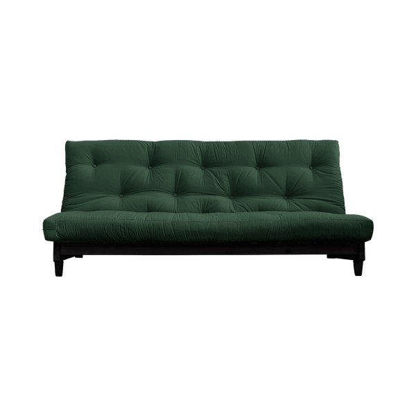 Variabilní pohovka Karup Design Fresh Black/Dark Green