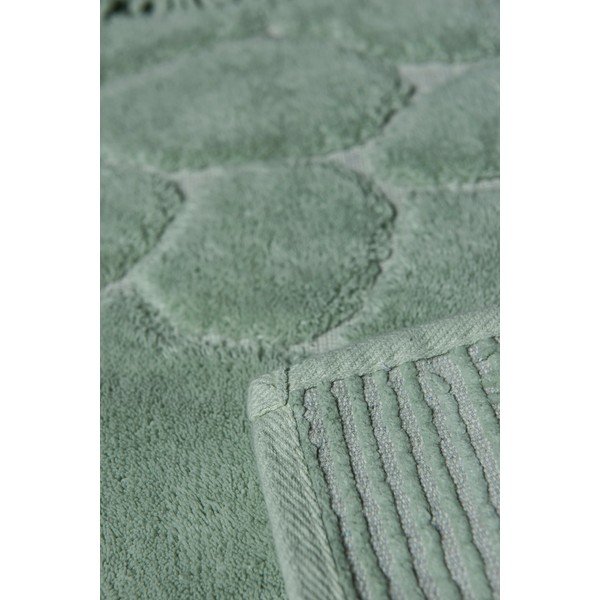 Tappetini da bagno verde chiaro in set da 2 100x60 cm Stone - Foutastic-image-1