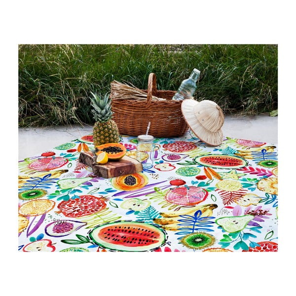 Coperta da picnic , 140 x 170 cm Fruits - Madre Selva