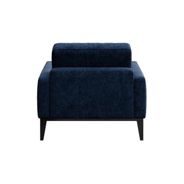 Poltrona blu Musso con rivestimento in tessuto - MESONICA-image-3