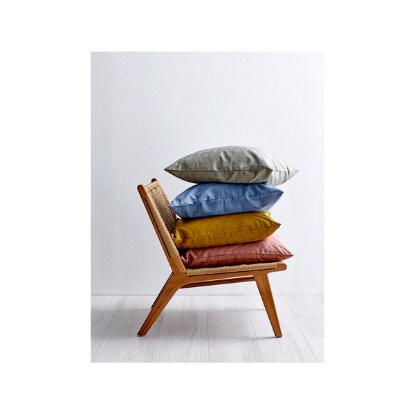 Biancheria da letto matrimoniale damascata blu scuro 200x220 cm Clear - Södahl-image-2